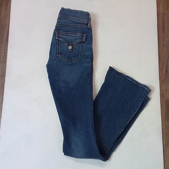 Hudson Women's Signature Boot/Flare Jeans Wash Is OBLD Size 24 - Picture 16 of 16